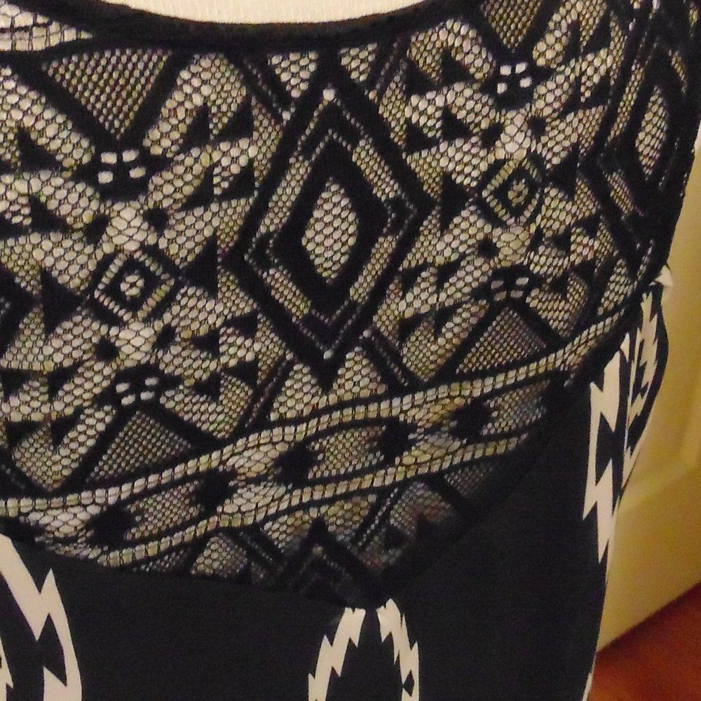 *486 I.N. Aztec Print Mini Dress - Picture 5 of 8